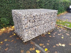 gabion quartz gris clair